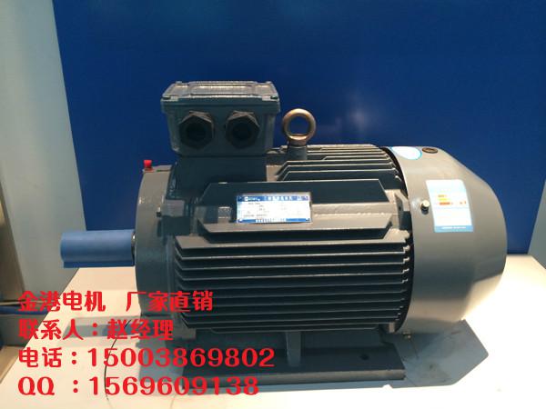 郑州金水Y132S2-2 7.5kw三相异步电动机现货供应|质量可靠 【金港电机】